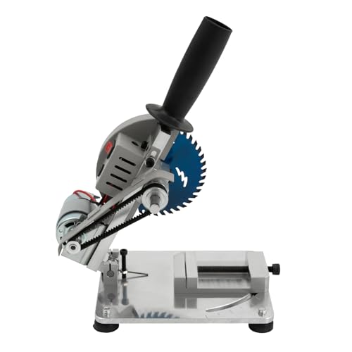 Mini-Tischsäge, tragbare Tischsäge, 0-45° manuelle Kappsäge - Speziell für präzises Schneiden von Holz, Stahl und Aluminium - 9000rpm Tragbare Tischsäge von MIKIYUEER