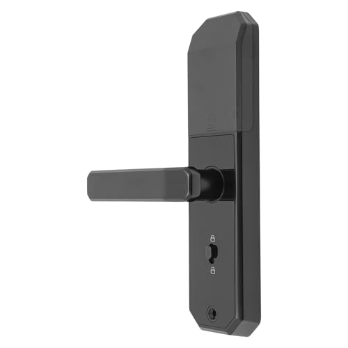 Premium Smart Lock – Fingerprint Türschloss mit Touchscreen Für 35-50mm Türen Inkl. USB-Ladung & 2 Schlüssel Kann Weithin in Wohnungen Schränke Hotels Schlafzimmer Studien Büros von MIKIYUEER