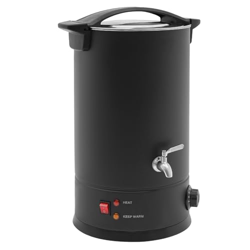 Wachsschmelzgerät zur Kerzenherstellung, Elektrischer Wachsschmelzofen, Wachsschmelzer, Wachsschmelzer für die Kerzenherstellung, Wachsschmelzer mit Ausgießvorrichtung (15L) von MIKIYUEER