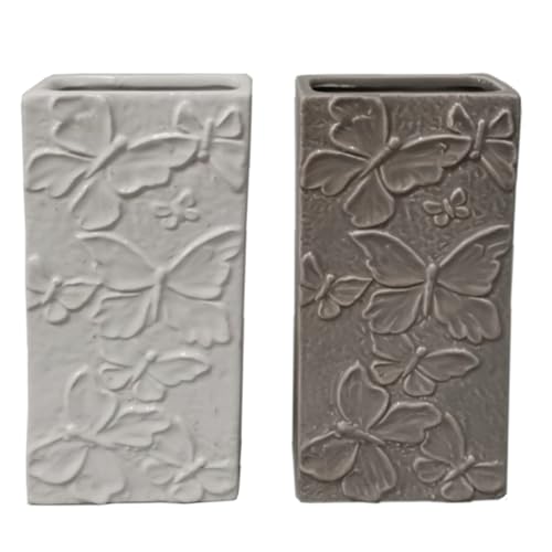 MIKONI 6 x Luftbefeuchter Set Keramik Heizung Heizkörper Wasser Verdunster Hänge Verdampfer, Wasserverdunster für die Heizung, Wasserverdunster 350ml M7 von MIKONI