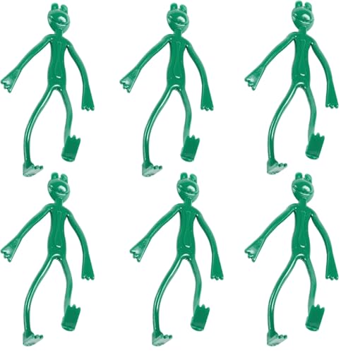 MIKONI Pflanzenclips Pflanzenklammern Klammern für Pflanzen Plant Clips Rankhilfen Verbinden Pfeffer Gurke ​Reben zur Unterstützung und Befestigung von Pflanze Kabelbinder Frosch (6) von MIKONI