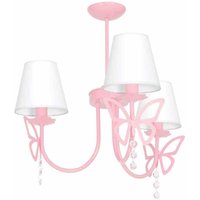 CHARLOTTE PINK Kronleuchter 3xE14 CHARLOTTE PINK Kronleuchter 3xE14 von MILAGRO