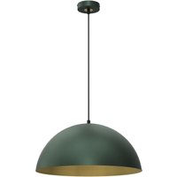 Hängelampe BETA GRÜN/GOLD 1xE27 45cm von MILAGRO