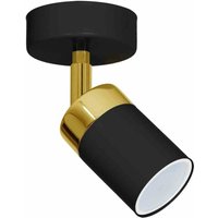 JOKER SCHWARZ/GOLD Wandleuchte 1xGU10 JOKER SCHWARZ/GOLD Wandleuchte 1xGU10 von MILAGRO