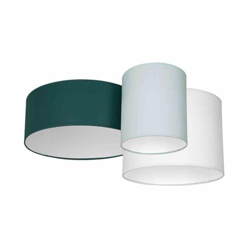 MILAGRO Deckenleuchte STAN GREEN 3xE27 Deckenlampe von MILAGRO