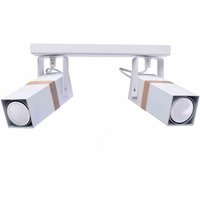 VIDAR WHITE 2xGU10 Deckenleuchte von MILAGRO