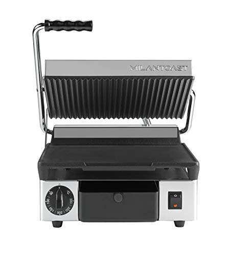 Contactgrill medium glad/geribd Interhal 16001 von MILAN-TOAST
