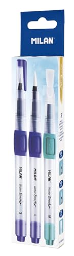 04C403 Pinsel mit nachfüllbarem Tank für Wasser MILAN, 3 Stück 04C403 Pinsel mit nachfüllbarem Tank für Wasser MILAN, 3 Stück von MILAN