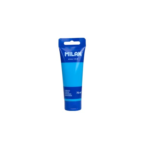 MILAN® Acrylfarbe, 75 ml, Cyanblau von MILAN