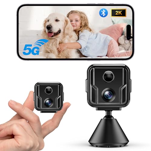 MILFECH 5G WiFi Mini Kamera,2K Überwachungskamera Innen,Kamera Überwachung Innen,WLAN Kamera mit Bewegungsmelder/Nachtsicht/ZweiWegeGespräch/Lange Batterielaufzeit/Cloud-Speicherplatz für Home Office MILFECH 5G WiFi Mini Kamera,2K Überwachungskamera Innen,Kamera Überwachung Innen,WLAN Kamera mit Bewegungsmelder/Nachtsicht/ZweiWegeGespräch/Lange Batterielaufzeit/Cloud-Speicherplatz für Home Office von MILFECH