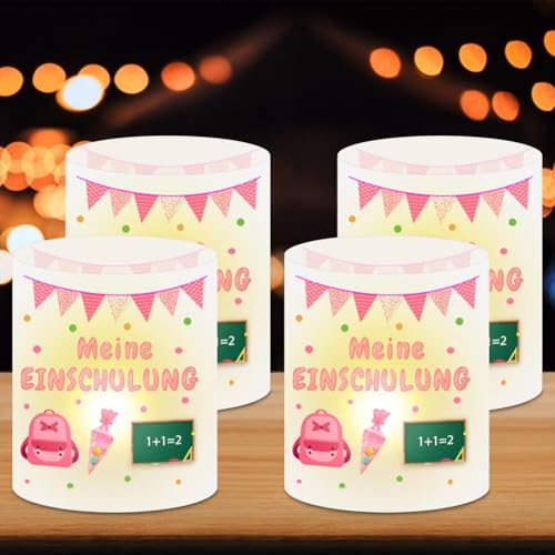 MILIAFLICK Windlicht Tischdeko Einschulung Mädchen Deko Einschulung Mädchen Einschulung Mädchen Deko Windlicht Einschulung Schulkind Deko Schulanfang Mädchen Deko Geeignet Teelicht oder Kerzen MILIAFLICK Windlicht Tischdeko Einschulung Mädchen Deko Einschulung Mädchen Einschulung Mädchen Deko Windlicht Einschulung Schulkind Deko Schulanfang Mädchen Deko Geeignet Teelicht oder Kerzen von MILIAFLICK