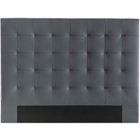 Bettkopfteil Dunkelgrau gepolstert 160 cm halciona von MILIBOO