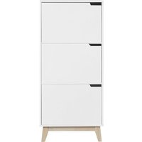 Design-Aufbewahrungsmöbel Weiß 3 Türen LEENA von MILIBOO