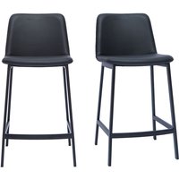 Design-Barhocker schwarz h 66 cm (2er-Set) arsene von MILIBOO