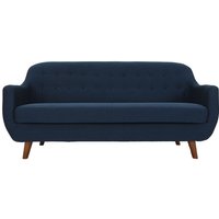 Design-Sofa 3 Plätze Blau YNOK - Marineblau von MILIBOO