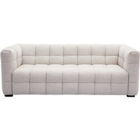 Design-Sofa mit beigem Stoff im Samtdesign 3-Sitzer corto von MILIBOO