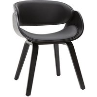 Design-Stuhl in Schwarz bent von MILIBOO