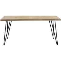 Esstisch aus massivem Mangoholz L160 cm vibes von MILIBOO