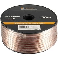 Libox kabel głośnikowy 2x1,50mm lb0008-50 Audiokabel 50 m transparent Libox kabel głośnikowy 2x1,50mm lb0008-50 Audiokabel 50 m transparent von MILIBOO