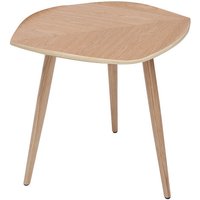 Miliboo - Couchtisch aus Holz in Form eines Blattes L60 cm phyll Miliboo - Couchtisch aus Holz in Form eines Blattes L60 cm phyll von MILIBOO