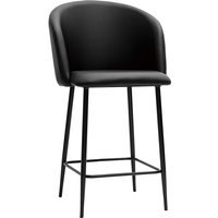 Design-Barhocker schwarz H68 cm vanity - Schwarz von MILIBOO