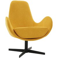 Design-Sessel Samteffekt Gelb andy von MILIBOO