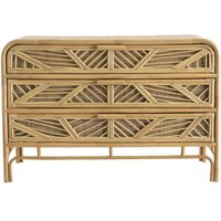 Kommode Rattan 3 Schubladen galon Kommode Rattan 3 Schubladen galon von MILIBOO