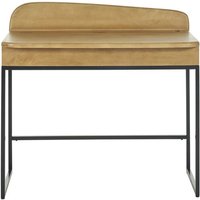 Miliboo - Schreibtisch mit Stauraum aus massivem Mangoholz B100 cm shiva Miliboo - Schreibtisch mit Stauraum aus massivem Mangoholz B100 cm shiva von MILIBOO