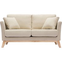Sofa skandinavisch 2 Plätze Beige helle Holzbeine oslo Sofa skandinavisch 2 Plätze Beige helle Holzbeine oslo von MILIBOO