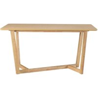 Rechteckiger Design-Tisch aus hellem Holz L150 cm kouk - Natur von MILIBOO