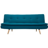 Schlafsofa 3-Sitzer blaugrün SENSO von MILIBOO