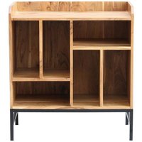 Sideboard für Schallplatten aus Akazienholz und Metall BLUES von MILIBOO