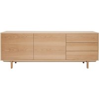 Sideboard skandinavisch helles Holz B195cm sid - Natur von MILIBOO