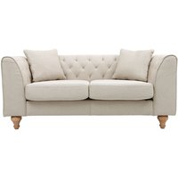 Sofa klassisch Stoff 2-Sitzer Naturfarben MONTAIGNE Sofa klassisch Stoff 2-Sitzer Naturfarben MONTAIGNE von MILIBOO