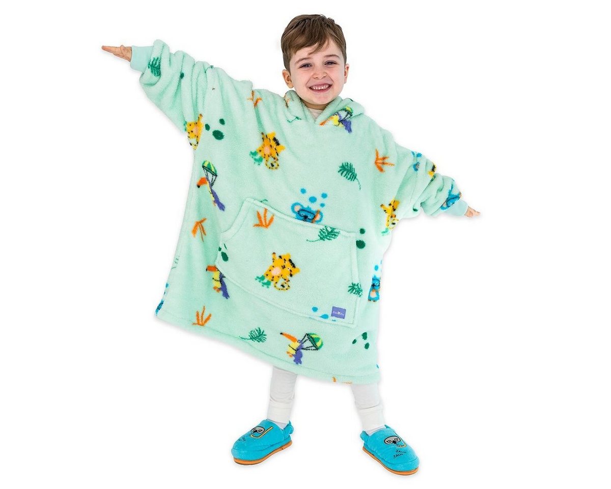 Babydecke Milk&Moo Giyilebilir Çocuk Battaniye Jungle Friends, MILK&MOO von MILK&MOO