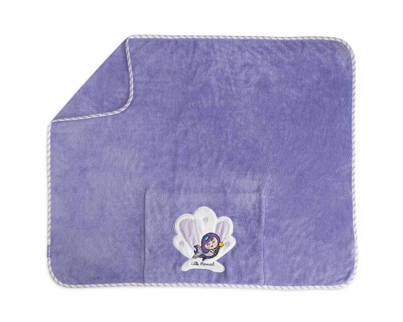 Babydecke Milk&Moo Little Mermaid Babykuscheldecke Atmungsaktiv ab 0 monate, MILK&MOO von MILK&MOO