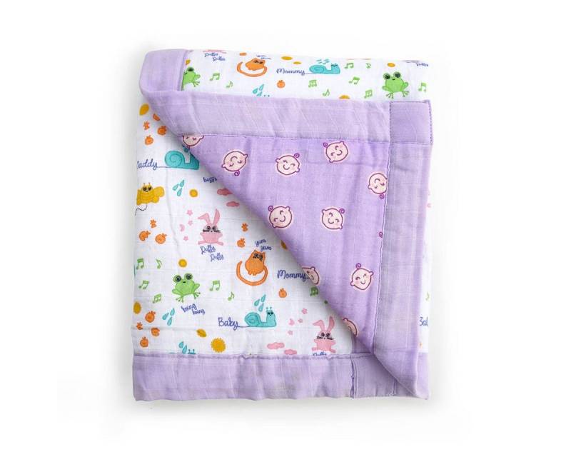 Babydecke Milk&Moo Musselin-Decke Fasergefüllt Milk&Moo Freunde, MILK&MOO Babydecke Milk&Moo Musselin-Decke Fasergefüllt Milk&Moo Freunde, MILK&MOO von MILK&MOO