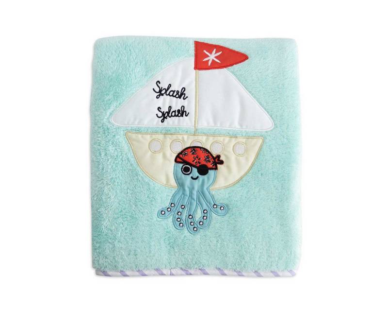 Babydecke Milk&Moo Sailor Octopus Babykuscheldecke Atmungsaktiv ab 0 monate, MILK&MOO von MILK&MOO