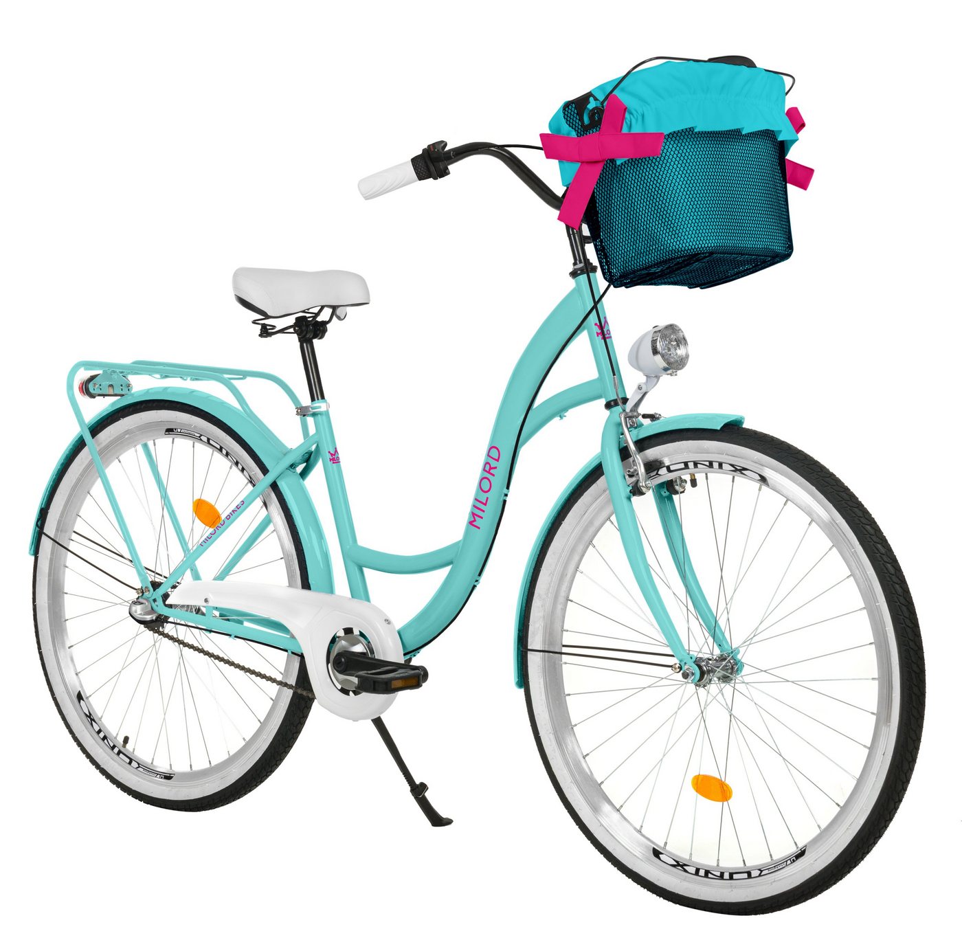 MILORD BIKES Cityrad Milord City Fahrrad Korb Damenfahrrad, 28/26 Zoll, Blau, 3-Gang, 3 Gang, Nabenschaltung MILORD BIKES Cityrad Milord City Fahrrad Korb Damenfahrrad, 28/26 Zoll, Blau, 3-Gang, 3 Gang, Nabenschaltung von MILORD BIKES
