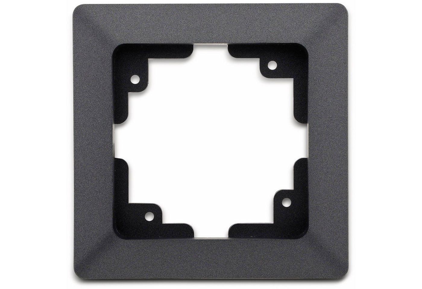 MILOS Abdeckrahmen MILOS Abdeckrahmen 23051, 1-fach, Innenmaß 55x55 mm, anthrazit MILOS Abdeckrahmen MILOS Abdeckrahmen 23051, 1-fach, Innenmaß 55x55 mm, anthrazit von MILOS