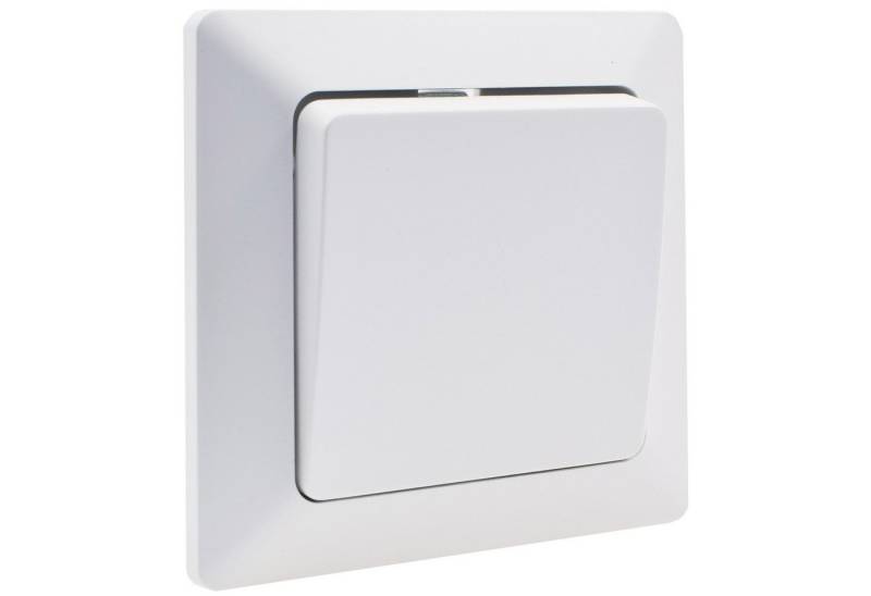 MILOS MILOS Wechselschalter 22772, UP, 10A/250V, Steckanschluss, weiß matt Unterputzschalter von MILOS