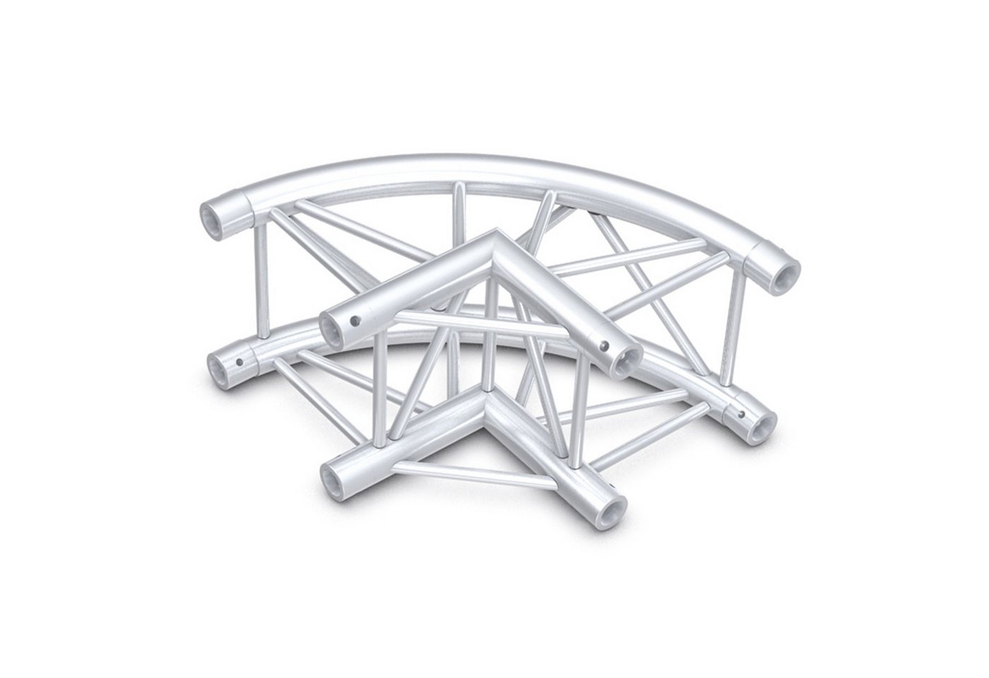 MILOS Rahmentraverse Milos Pro-30 Square F-Truss - Circle Corner QCF21-KRS - 90° corner MILOS Rahmentraverse Milos Pro-30 Square F-Truss - Circle Corner QCF21-KRS - 90° corner von MILOS