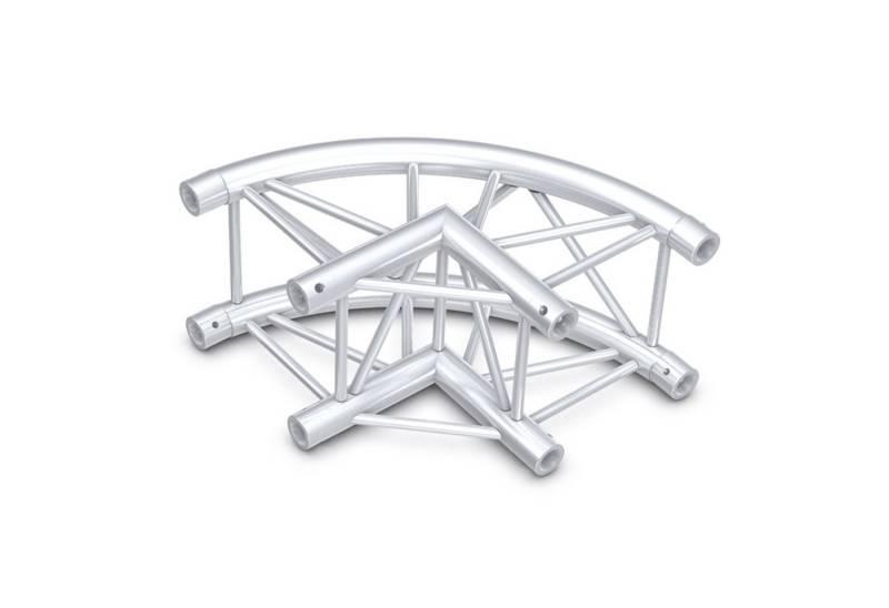MILOS Rahmentraverse Milos Pro-30 Square F-Truss - Circle Corner QCF21-KRS - 90° corner von MILOS