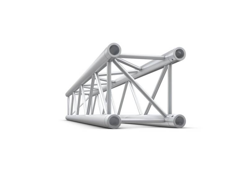 MILOS Rahmentraverse Milos Pro-30 Square F Truss - Straight QTF5000 - 5000 mm - silver von MILOS