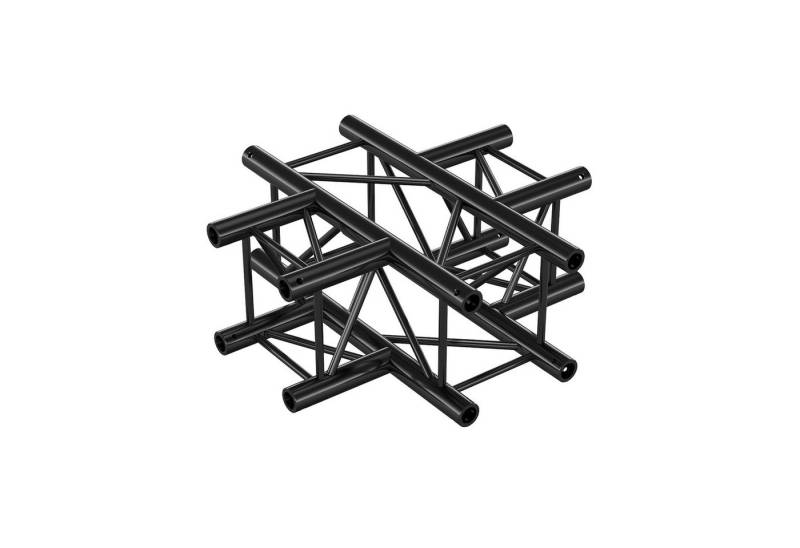 MILOS Rahmentraverse Pro-30 Square F Truss Cross 4-way QCV41, 90° corner HD, black, F MILOS Rahmentraverse Pro-30 Square F Truss Cross 4-way QCV41, 90° corner HD, black, F von MILOS