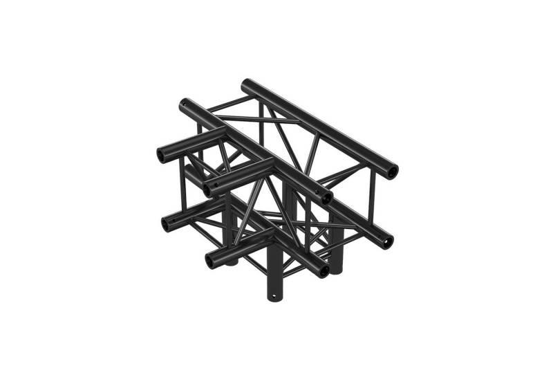 MILOS Rahmentraverse Pro-30 Square F Truss T-cross + Down 4-way QLV40, 90° corner HD, black, F MILOS Rahmentraverse Pro-30 Square F Truss T-cross + Down 4-way QLV40, 90° corner HD, black, F von MILOS