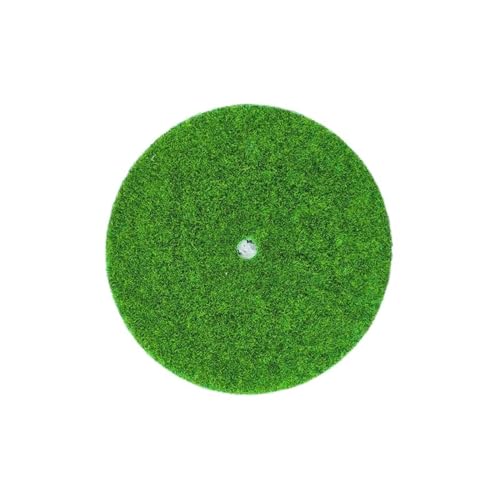 MILRY Kunstrasen DIY dekorative Materialien Grasmatte Microlandscape künstliches Moos kreisförmiges Rechteck gefälschter Grasrasen grüner Teppich Outdoor-Rasen (Farbe : 7.5cm 2.95in) von MILRY