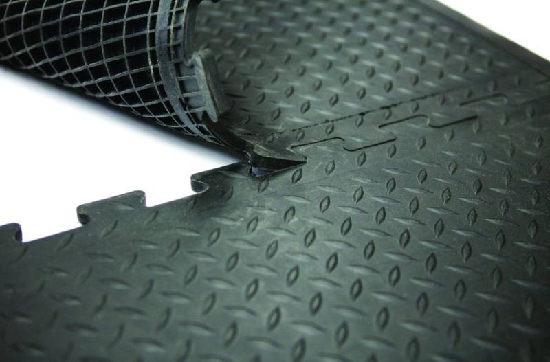 MILTEX Fußmatte Arbeitsplatzmatte Yoga Lock Basic Mittelstück 71x78cm schwarz MILTEX Fußmatte Arbeitsplatzmatte Yoga Lock Basic Mittelstück 71x78cm schwarz von MILTEX