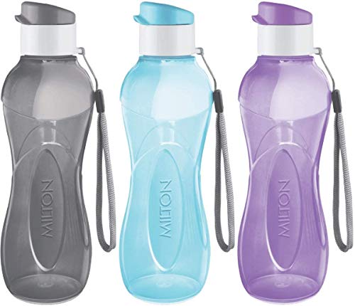 MILTON Trinkflasche Kinder Wiederverwendbare Wasserflasche 355 ml Trinkflasche aus Kunststoff BPA-frei Trinkflasche Kinder Auslaufsicher mit Trageriemen für Radfahren Camping Wandern Fitness Yoga MILTON Trinkflasche Kinder Wiederverwendbare Wasserflasche 355 ml Trinkflasche aus Kunststoff BPA-frei Trinkflasche Kinder Auslaufsicher mit Trageriemen für Radfahren Camping Wandern Fitness Yoga von MILTON