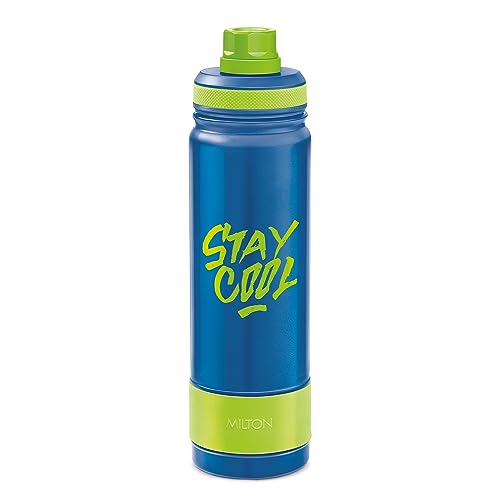 Milton Astir 750 Thermosteel Hot and Cold Water Bottle, 670 ml, Blue | Rust & Leak Proof | Easy to Carry & Clean | Vacuum Insulated | Tea | Coffee | Juice von MILTON